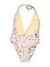 Minkpink Print Ivory One Piece Swimsuit Size L - photo 2