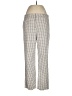 Ann Taylor Houndstooth Ivory Casual Pants Size 8 - photo 1