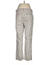 Ann Taylor Houndstooth Ivory Casual Pants Size 8 - photo 2