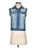 Forever 21 Blue Denim Vest Size S - photo 1