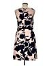 The Limited 100% Polyester Graphic Tan Cocktail Dress Size 6 - photo 2
