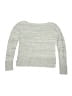 Old Navy 100% Cotton Silver Pullover Sweater Size 10 - 12 - photo 2