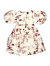 Bella 100% Polyester Floral Ivory Dress Size 4 - photo 2