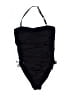 MICHAEL Michael Kors Solid Black One Piece Swimsuit Size 12 - photo 1