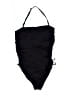MICHAEL Michael Kors Solid Black One Piece Swimsuit Size 12 - photo 2