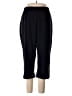 Coral Bay Solid Black Active Pants Size XL - photo 1