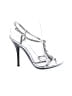 Jacqueline Ferrar Silver Sandals Size 7 1/2 - photo 1