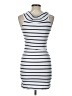 Assorted Brands Stripes White Casual Dress Size L - photo 2