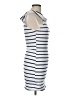 Assorted Brands Stripes White Casual Dress Size L - photo 4