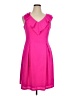 Eliza J Pink Cocktail Dress Size 14 - photo 1