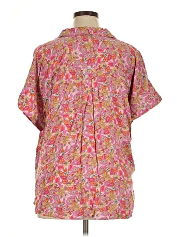 Lucky Brand Short Sleeve Blouse (view 2)