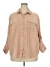 Old Navy Solid Tan 3/4 Sleeve Button-Down Shirt Size 2X - photo 1