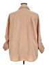 Old Navy Solid Tan 3/4 Sleeve Button-Down Shirt Size 2X - photo 2