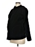 Old Navy - Maternity 100% Polyester Black Zip Up Hoodie Size M - photo 1