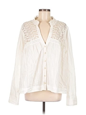 Anthropologie Long Sleeve Blouse (view 1)