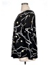 Chico's Print Black Pullover Sweater Size XL - photo 5