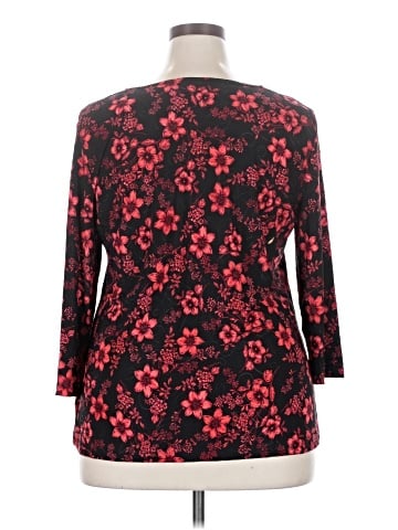JM Collection 3/4 Sleeve Blouse (view 2)
