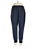 Active by Old Navy Solid Blue Track Pants Size Lg Petite - photo 2