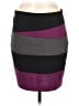 Fenn Wright Manson Color Block Purple Casual Skirt Size 6 - photo 1