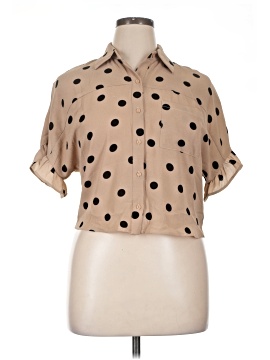 June & Hudson Short Sleeve Blouse