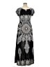 Earthbound Trading Co. Paisley Black Cocktail Dress Size XL - photo 2