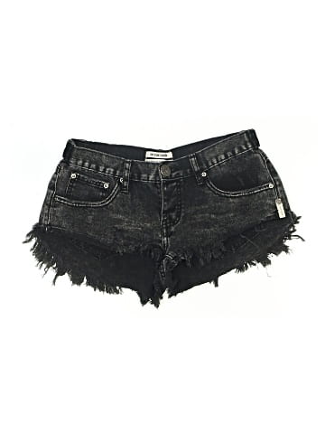 ONE X ONETEASPOON Denim Shorts (view 1)