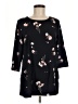 French Connection 100% Polyester Black 3/4 Sleeve Blouse Size M - photo 1