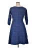 Mata Traders Polka Dots Blue Casual Dress Size L - photo 2
