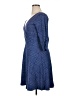Mata Traders Polka Dots Blue Casual Dress Size L - photo 5