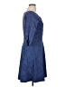 Mata Traders Polka Dots Blue Casual Dress Size L - photo 4