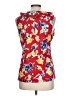 Chaps Red Sleeveless Blouse Size L - photo 2