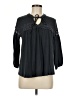 Susina Black 3/4 Sleeve T-Shirt Size M - photo 1