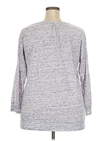 Woman Within 3/4 Sleeve T-Shirt (view 2)