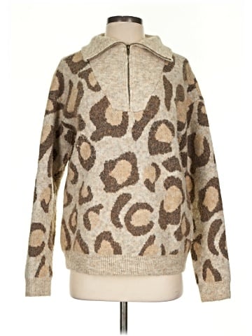 Aqua Pullover Sweater (view 1)