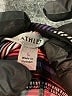 Athleta 100% Polyester Stripes Black Casual Dress Size L - photo 7