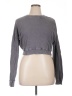 Mono b Gray Pullover Sweater Size L - photo 1