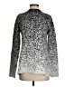 Carolyn Taylor Animal Print Silver Pullover Sweater Size S - photo 1