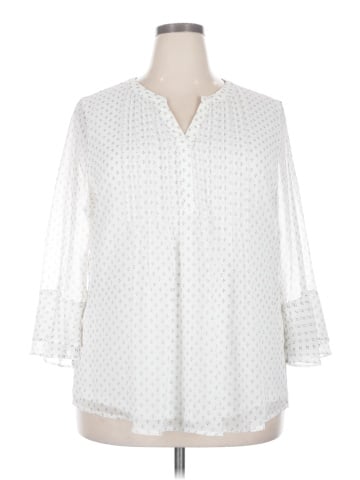 Charter Club 3/4 Sleeve Blouse (view 1)