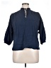 Uniqlo Blue 3/4 Sleeve Blouse Size XL - photo 1
