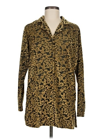Diane von Furstenberg Long Sleeve Blouse (view 1)