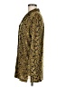 Diane von Furstenberg 100% Polyester Animal Print Gold Long Sleeve Blouse Size M - photo 5