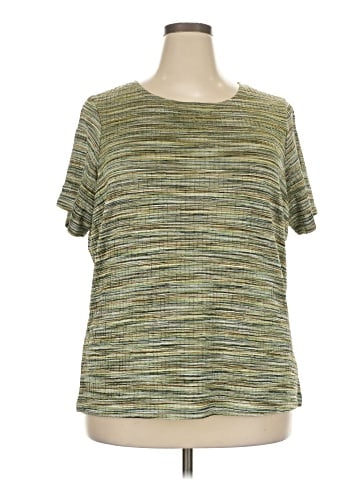 JM Collection Short Sleeve Top (view 1)