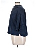 Uniqlo Blue 3/4 Sleeve Blouse Size XL - photo 5