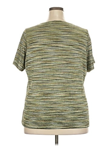 JM Collection Short Sleeve Top (view 2)