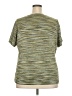 JM Collection 100% Polyester Green Short Sleeve Top Size 2X - photo 2