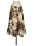 Zara Basic 100% Cotton Brown Casual Skirt Size S - photo 2