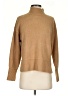 Nine West Solid Tan Turtleneck Sweater Size S - photo 1