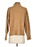 Nine West Solid Tan Turtleneck Sweater Size S - photo 2