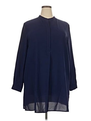 Anne Klein Long Sleeve Blouse (view 1)