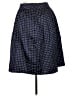 Pendleton Polka Dots Blue Silk Skirt Size 12 - photo 2